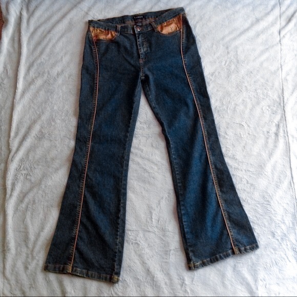 y2k Playboy Flare Jeans SOLD ON DEPOP :) - Picture 4 of 6